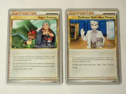 2 Pokemon World Championships 2011 Supporter Cards: Sage’s Training & Professor - Image 1