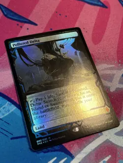 MTG Polluted Delta NM Foil Zendikar Rising Expeditions - Image 2