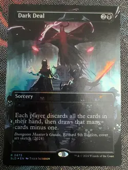 Dark Deal Foil #873 Secret Lair Bonus Card SLD MTG - Image 1
