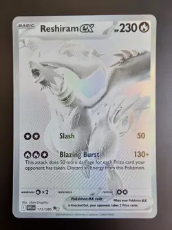 2025 Reshiram ex 173/086 BWR SV: White Flare Pokemon Card - Image 1