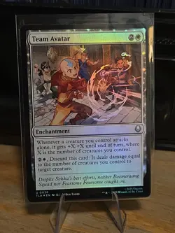 Magic The Gathering - Team Avatar Avatar: The Last Airbender Foil - Image 1