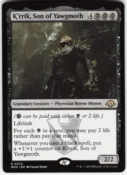 K'rrik, Son of Yawgmoth R Commander 2019 18 NM - Image 1