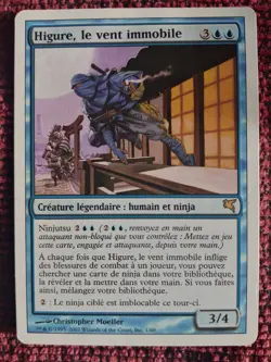 MTG Higure, the Still Wind VERY RARE FRENCH Salvat-Hachette 2006 WOTC - Image 1