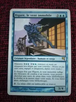 MTG Higure, the Still Wind VERY RARE FRENCH Salvat-Hachette 2006 WOTC - Image 2