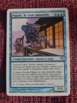 MTG Higure, the Still Wind VERY RARE FRENCH Salvat-Hachette 2006 WOTC - Image 4