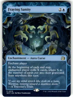 Fraying Sanity Wilds of Eldraine: Enchanting Tales MTG NM - Image 1
