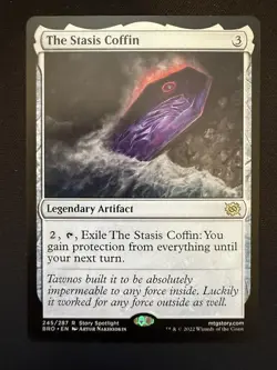 The Stasis Coffin 245 - R - The Brothers' War - Normal - MTG - LP - Image 1