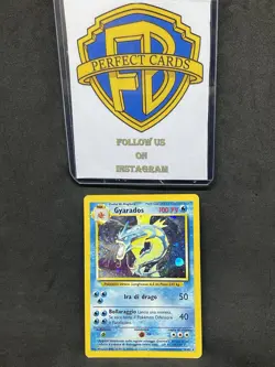 POKEMON SET BASE UNLIMITED GYARADOS HOLO 6/102 LP- - Image 1