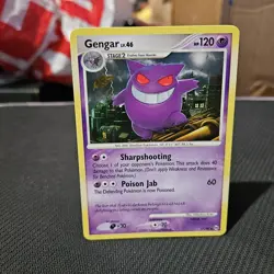 Gengar Pokemon TCG Arceus Non-Holo Rare Card #17/99 - Image 1