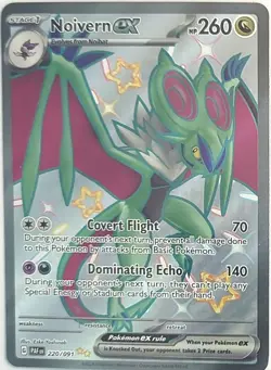 Pokemon TCG - Normal Noivern ex Shiny Ultra Rare 220/091 NM PAF - Image 1