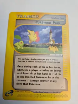 Pokemon Park 2003 Pokemon Aquapolis Trainer Stadium Card Uncommon #131/147 - LP - Image 1