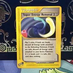 Super Energy Removal 2 #134/147 Aquapolis Pokemon Near Mint or Better - Image 1