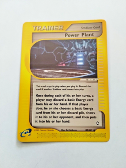 Pokemon TCG Power Plant Aquapolis 139/147 Regular 1st Edition Uncommon - Image 1
