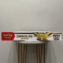 151 Zapdos ex Collection Box 4 Packs Scarlet & Violet Pokemon TCG **SEALED/NEW** - Image 3