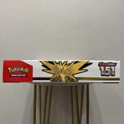 151 Zapdos ex Collection Box 4 Packs Scarlet & Violet Pokemon TCG **SEALED/NEW** - Image 5