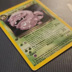 Pokemon Dark Weezing Rare 1st Edition 31/82 Team Rocket French 60 HP 2000 - Image 2