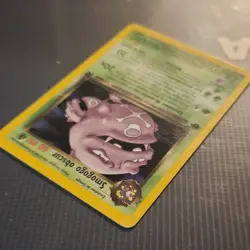 Pokemon Dark Weezing Rare 1st Edition 31/82 Team Rocket French 60 HP 2000 - Image 5