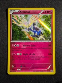 Pokemon Xerneas XY31 Holo Rare Black Star Promo NM - Image 1
