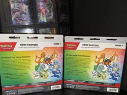 Pokemon First Partners Illustration Collection 2 Pack (Never Opened) IN HAND - Image 2