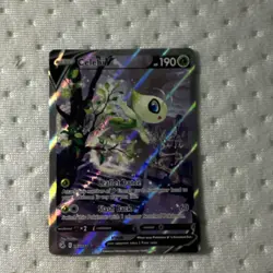 Pokemon Celebi V Ultra Rare Full Art Holo 190 HP Swsh08 Fusion Strike 245/264 - Image 1