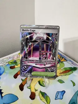Battle Cage 116/094 ME02 Phantasmal Flames Holo Trainer Pokemon NM - Image 1