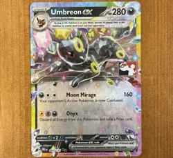 Umbreon ex 060/131, NM Holo Stamped Promo, Prize Pack Series 7, Pokemon Play! - Image 1