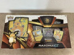 Pokemon TCG Shining Legends Raichu GX Special Collection Box Factory Sealed - Image 1