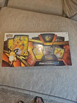 Sealed Pokemon Shining Legends Raichu GX Special Collection Box - Image 1