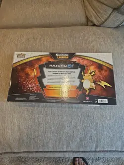 Sealed Pokemon Shining Legends Raichu GX Special Collection Box - Image 2