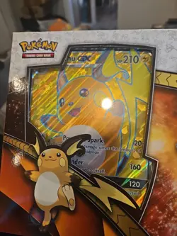 Sealed Pokemon Shining Legends Raichu GX Special Collection Box - Image 4