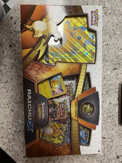 Sealed Pokemon Shining Legends Raichu GX Special Collection Box - Image 1