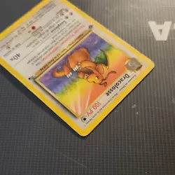 Pokemon Dragonite Rare 1st Edition 19/62 Fossil English 100 HP Kagemaru Himeno - Image 3