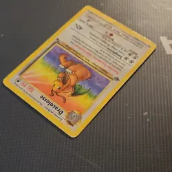 Pokemon Dragonite Rare 1st Edition 19/62 Fossil English 100 HP Kagemaru Himeno - Image 4