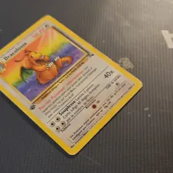 Pokemon Dragonite Rare 1st Edition 19/62 Fossil English 100 HP Kagemaru Himeno - Image 5