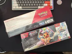 Pokemon TCG Prismatic Evolutions Eevee Surprise Box Booster Promo 2-Pack - Image 3