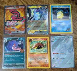 Pokemon TCG - Lot Of 6 - Kabuto Psyduck Gengar Oricorio Miraidon - NEAR MINT - Image 1