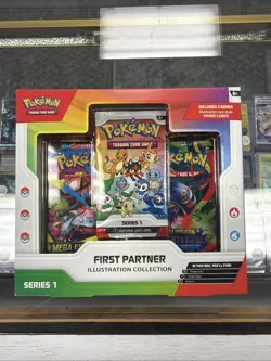 Pokemon TCG First Partner Illustration Collection Series 1 Box SEALED PREORDER! - Image 1