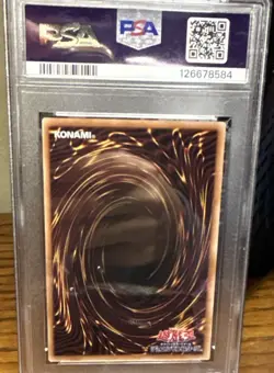 Konami Blue-Eyes White Dragon 2025 NYC1 JP001 Stamped Holo PSA 9 Monster - Image 2