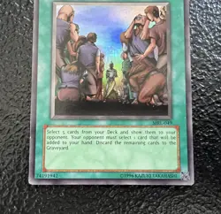 Yu-Gi-Oh! Painful Choice MRL-049 Super Rare Unlimited Moderately Played x1 - Image 3