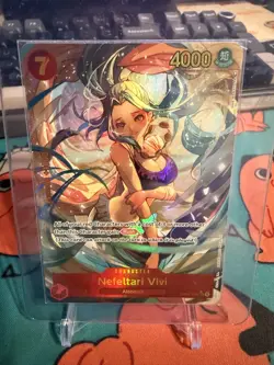 Nefeltari Vivi OP04-118 SEC Alt Art - One Piece TCG OP04 English - Pack Fresh - Image 1