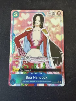 One Piece CCG ST13-013 Boa Hancock Full Art Premium Booster The Best PRB-01 NM - Image 1
