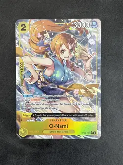O-Nami • OP06-101 Alt Art Holo Wings of the Captain One Piece TCG - Image 1