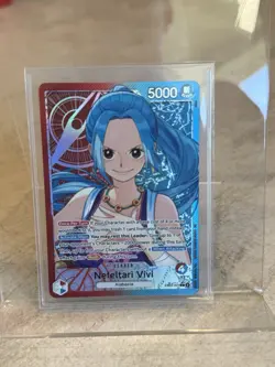 Nefeltari Vivi Alt Art Leader One Piece Heroines Edition EB03-001 NM - Image 1