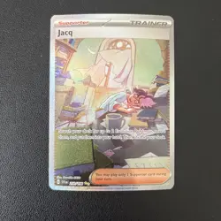 Jacq 250/198 - Secret Rare Holo Full Art - Pokemon Card - NM/M SIR - Image 1