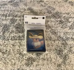 Eevee With Straw Hat Pokemon Center x Van Gogh Museum 65 CT Sealed Card Sleeves - Image 1