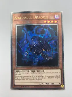 Shaddoll Dragon Quarter Century Secret Rare RA04-EN228 Yugioh - Image 1