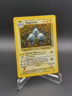 Pokemon Magneton 1999 Base Set Holo Unlimited Rare Card 9/102 Mint Condition 💎 - Image 1