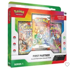 Pokemon First Partner Illustration Collection Series 1 Promo Cards SHIP TODAY - Image 1
