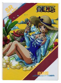 Nami SR SR-007 One Piece Anime Trading Card TCG - Image 1