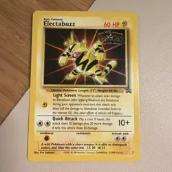 Electabuzz Black Star Promo 2 WB Movie Promo Pokemon Card- LP - Image 1